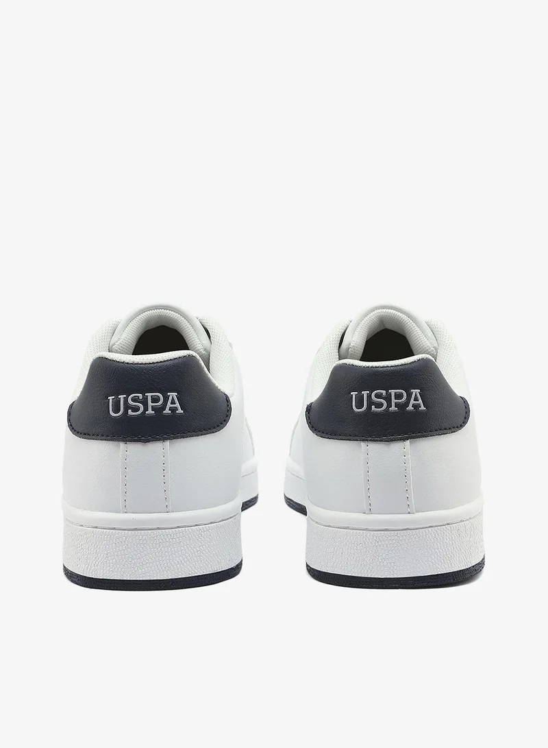 U.S. Polo Assn. white Women's White Low-Top Exclusive Lightweight Sneakers – Unmatched Comfort, All-Day Wear, Confidence in Every Step for Women | Best Price UAE